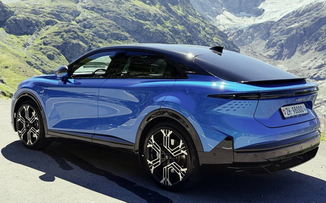 Alpineblaue Verführerin